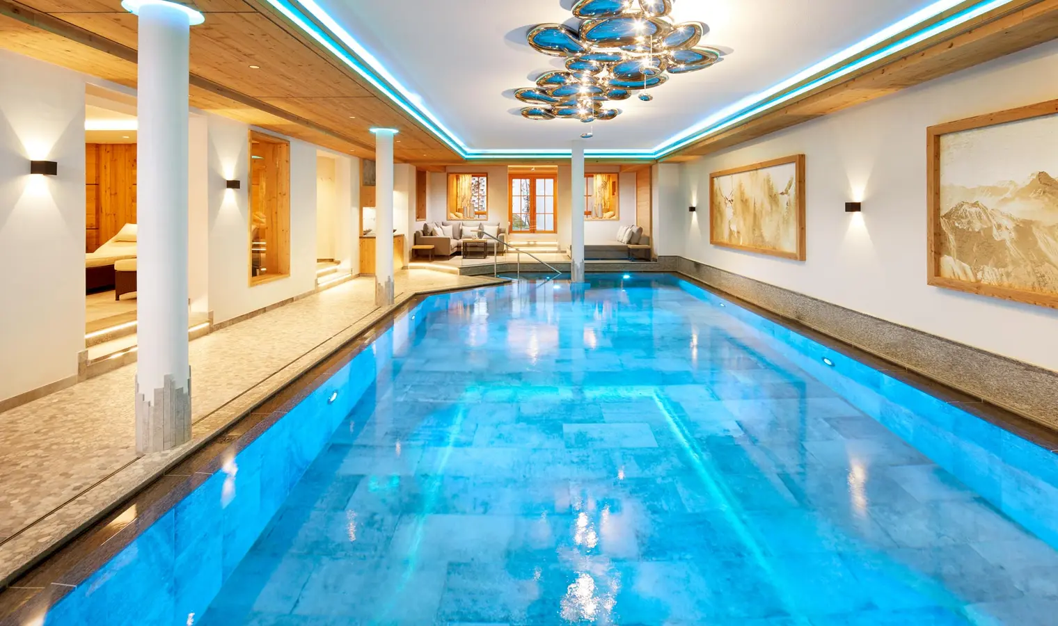 Hotel mit Schwimmbad Gletscherblick St. Anton